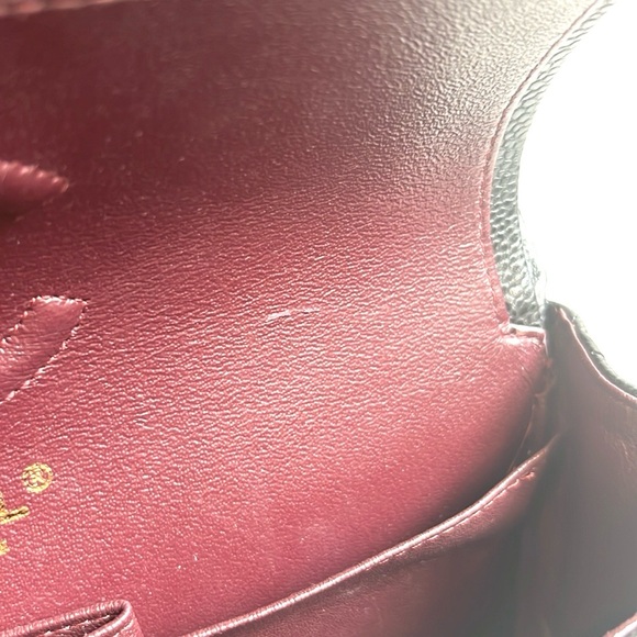 Chanel Small Classic Black Grained Calfskin & Gold-Tone Metal Handbag - Picture 14 of 16